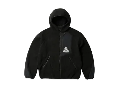 PALACE Therma Hooded Fleece Jacket "Black"