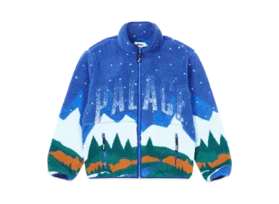 PALACE Peak Funnel Fleece "Blue"