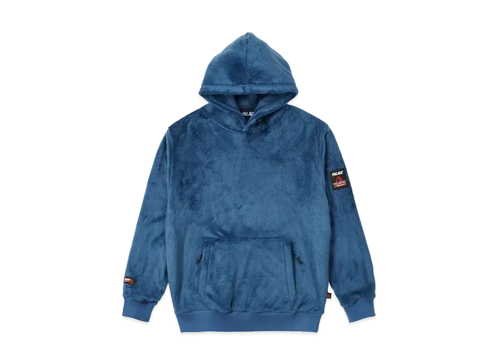 PALACE Polartec High Loft Hood "Blue"