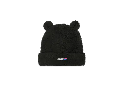 PALACE Fuzzy Ear Beanie "Black"
