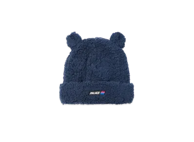 PALACE Fuzzy Ear Beanie "Navy"