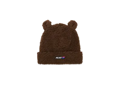PALACE Fuzzy Ear Beanie "Brown"