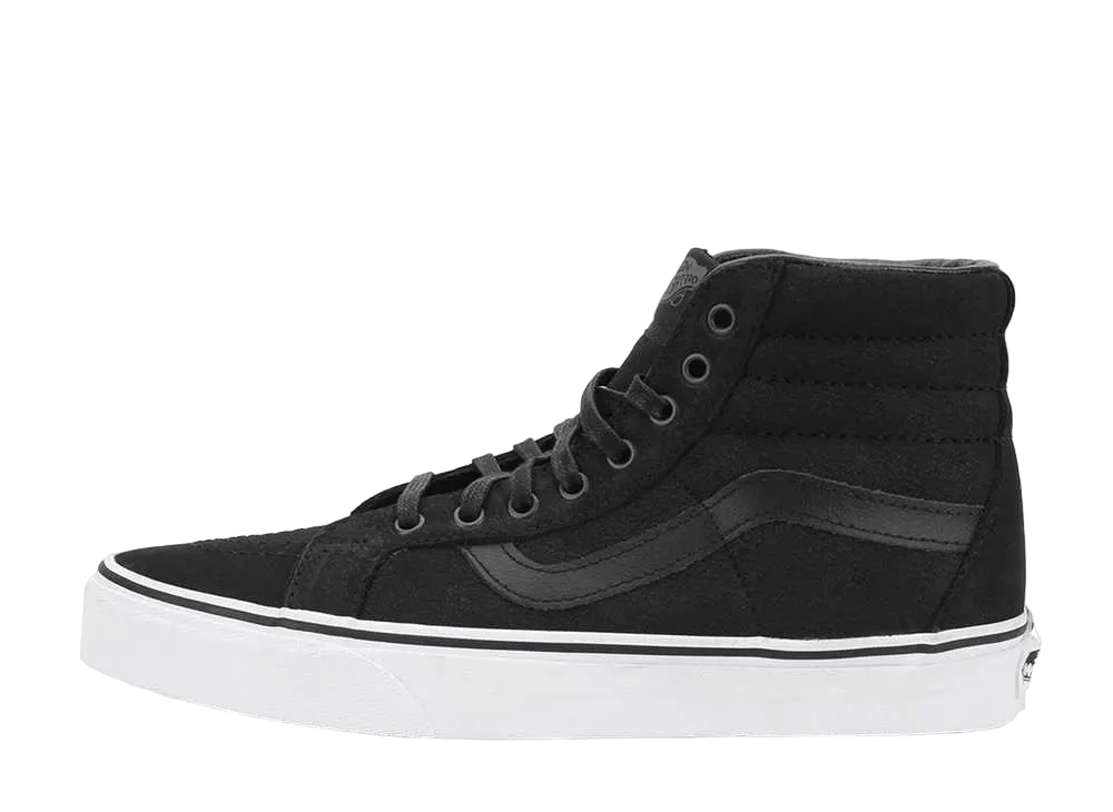 バンズ スケートハイ ジップ プレミアム レザー "ブラック"