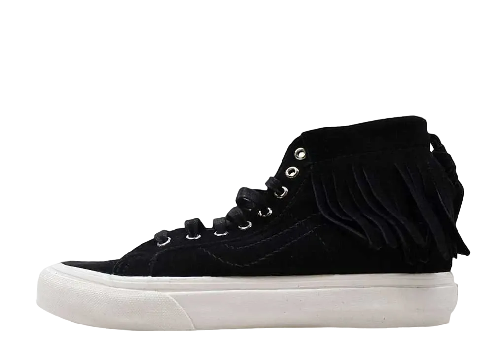 バンズ スケートハイ モカシン スウェード "ブラック"