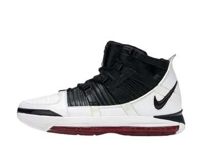 Nike Zoom LeBron III "White/Black-Varsity Crimson"