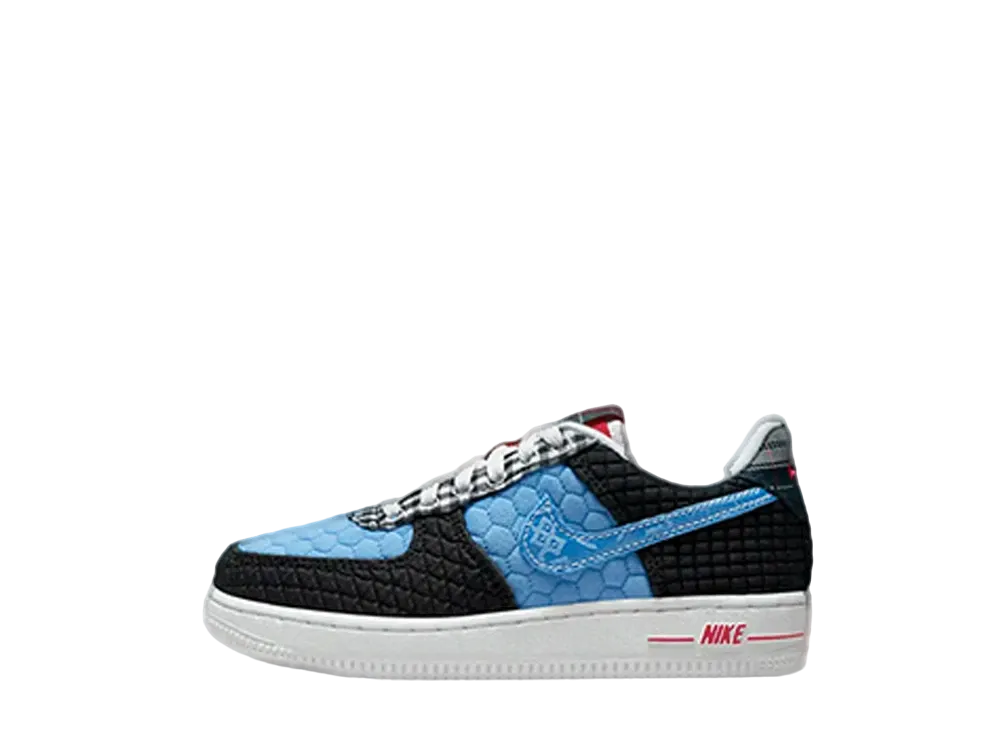 ナイキ PS エアフォース1 LV8 "ブラック/ユニバーシティブルー"(キッズ)