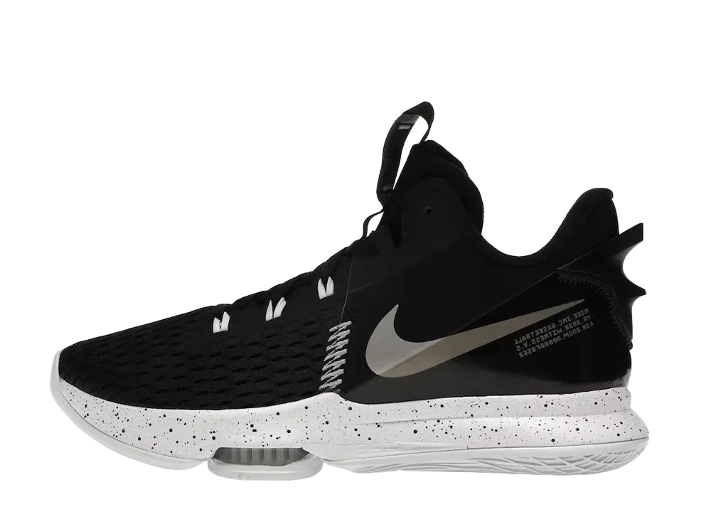 ナイキ レブロン ウィットネス5 "ブラック/メタリックシルバー"