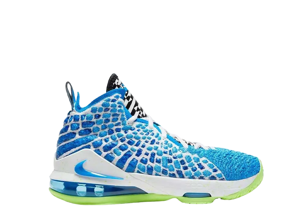 Nike GS LeBron 17 Sprite "Photo Blue"