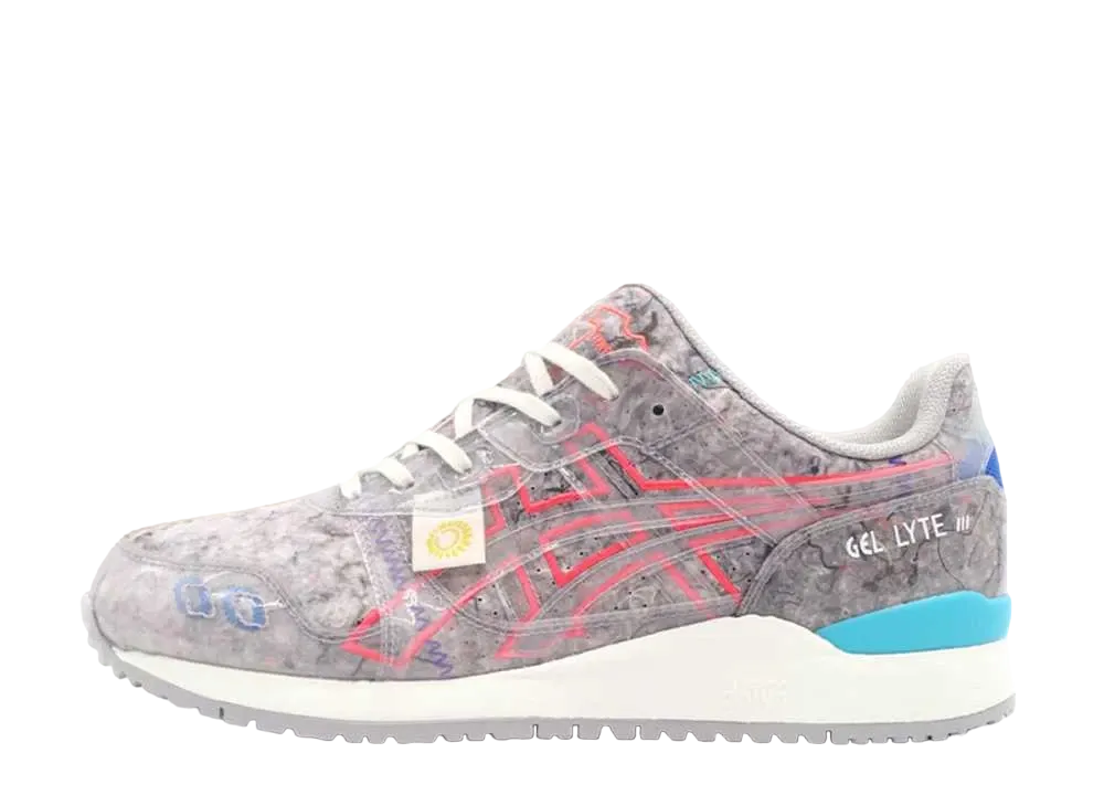 Asics Gel-Lyte III OG Recycle Felt "Oyster Grey/Diva Pink"