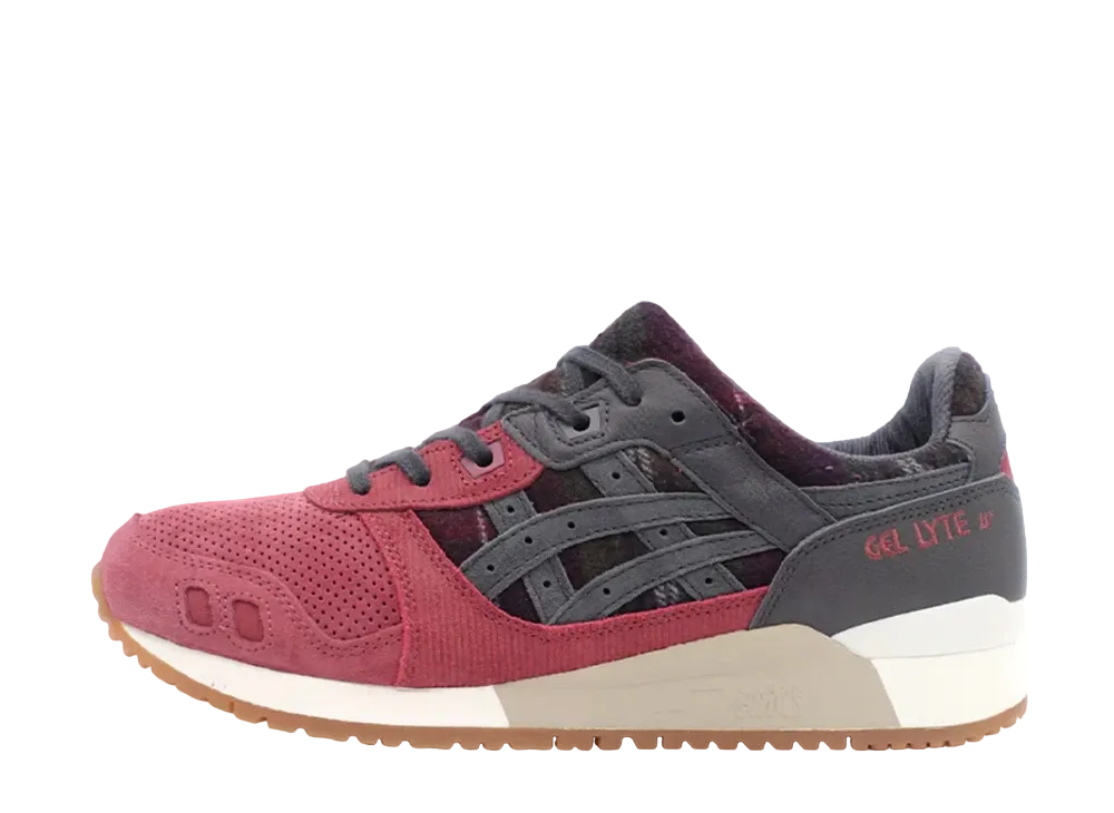 Asics Gel-Lyte III OG Brisket "Red/Obsidian Grey"