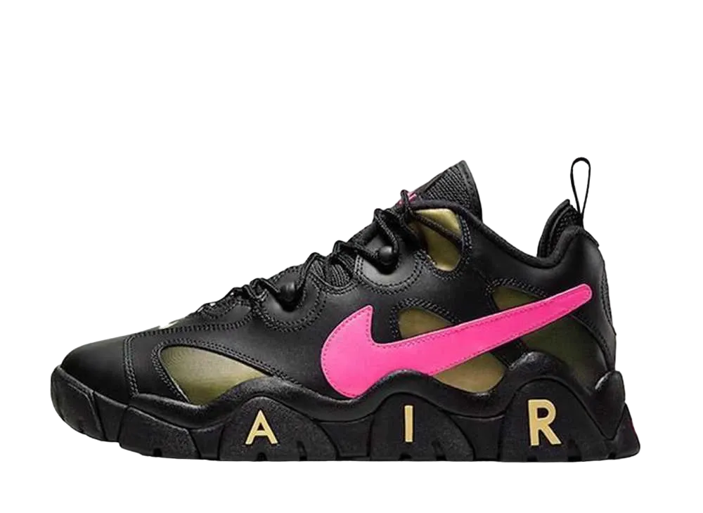 Nike Air Barrage Low Super Bowl LIV "Black/Pink Blast-Infinite Gold"