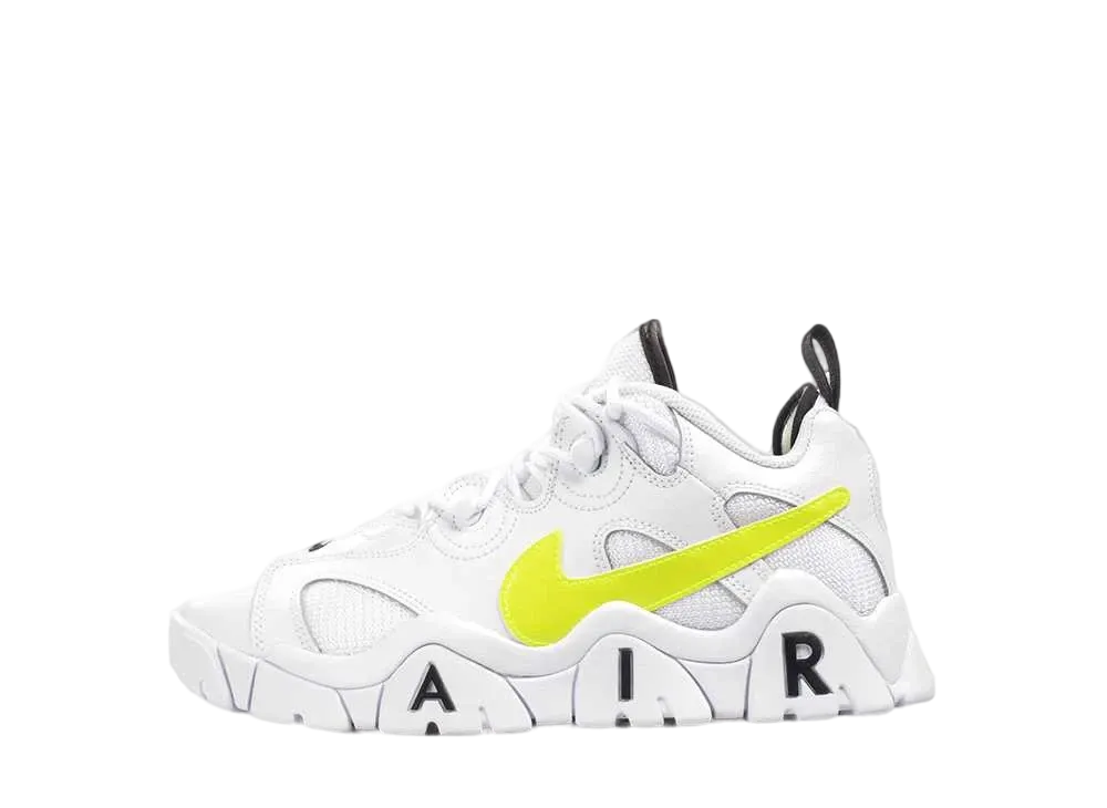 Nike GS Air Barrage Low "White Black Volt"
