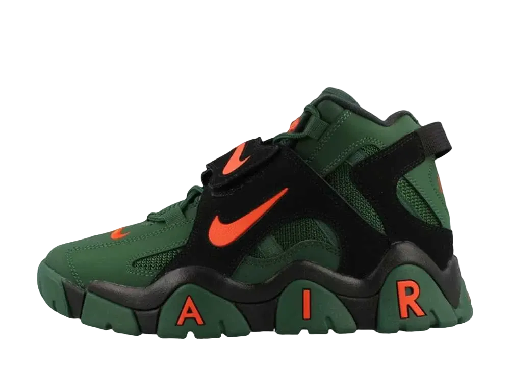 ナイキ エアバラージ ミッド スーパー ボール LIV "グリーン/オレンジ ブラック"