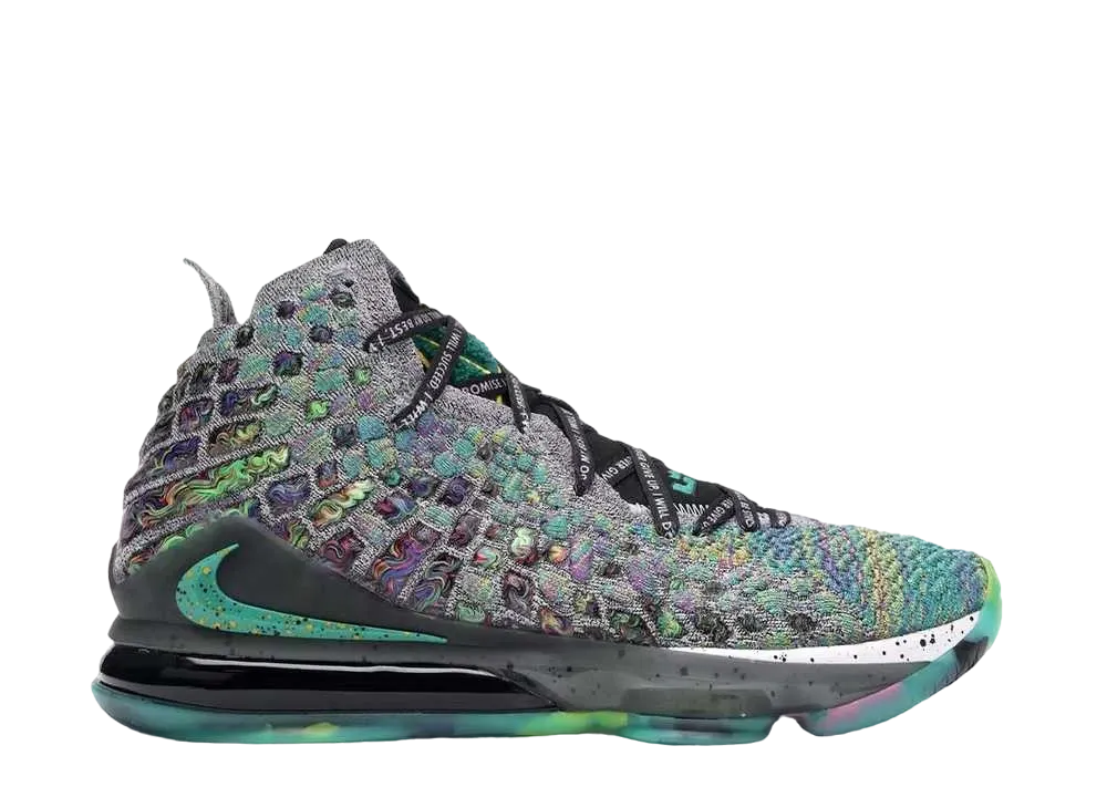 Nike LeBron 17 I Promise "Green Slate Heather"