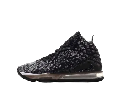Nike GS LeBron 17 "Black White"