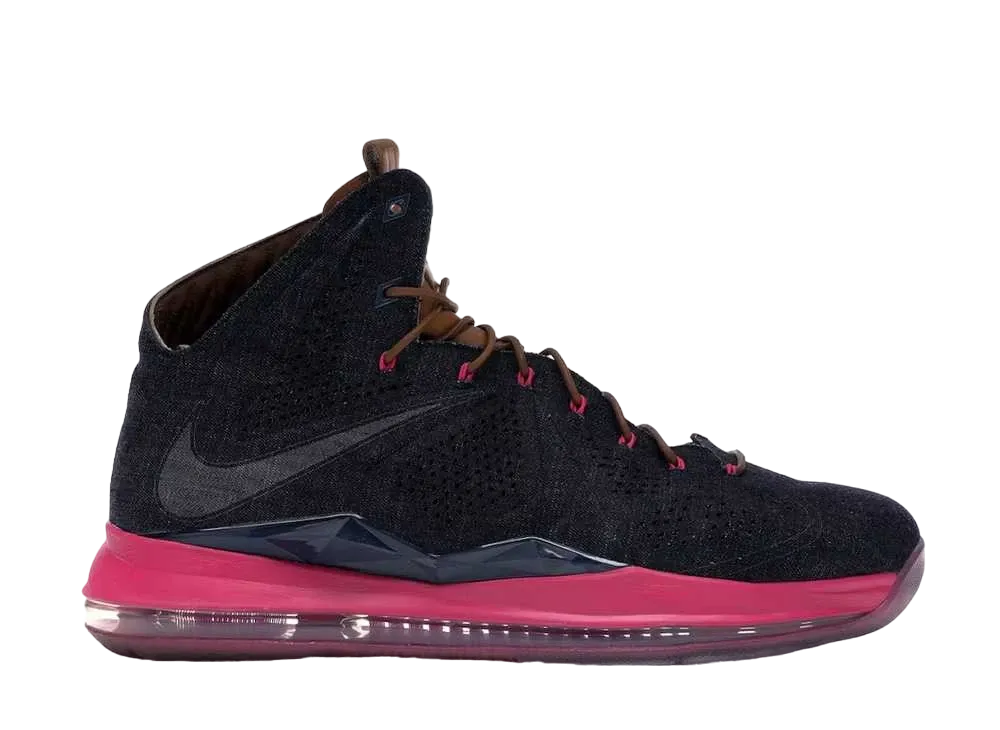 Nike LeBron X EXT Denim QS "Mid Navy"