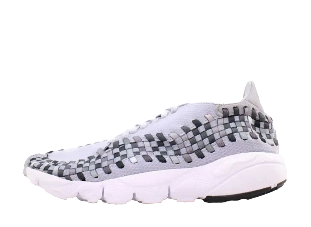 ナイキ エアフットスケープ ウーブン NM "ウルフ グレー/ブラック ダーク グレー"