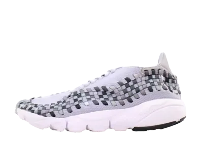 ナイキ エアフットスケープ ウーブン NM "ウルフ グレー/ブラック ダーク グレー"