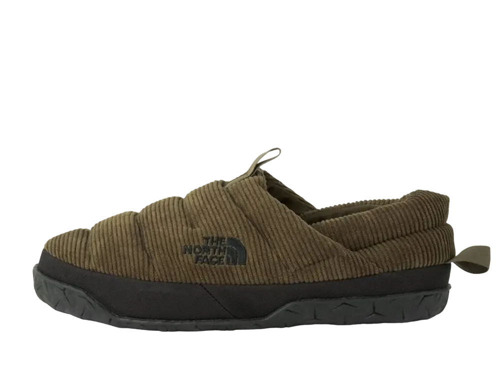 ザ ノースフェイス ヌプシ ミュール コーデュロイ "ミリタリーオリーブ/TNFブラック"