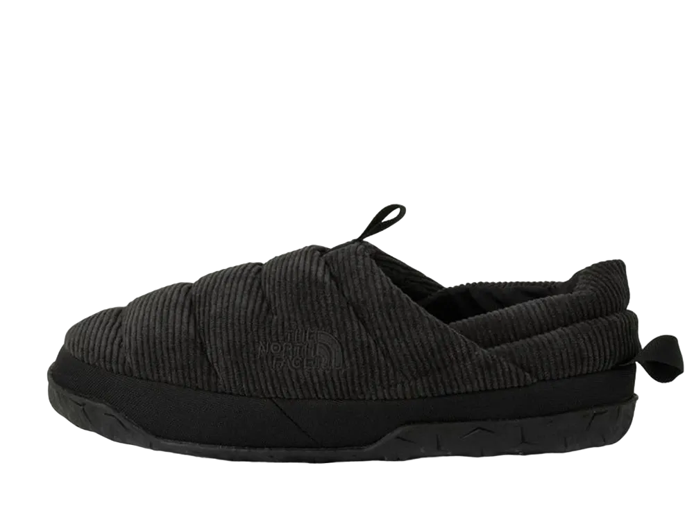 ザ ノースフェイス ヌプシ ミュール コーデュロイ "TNFブラック/TNFブラック"