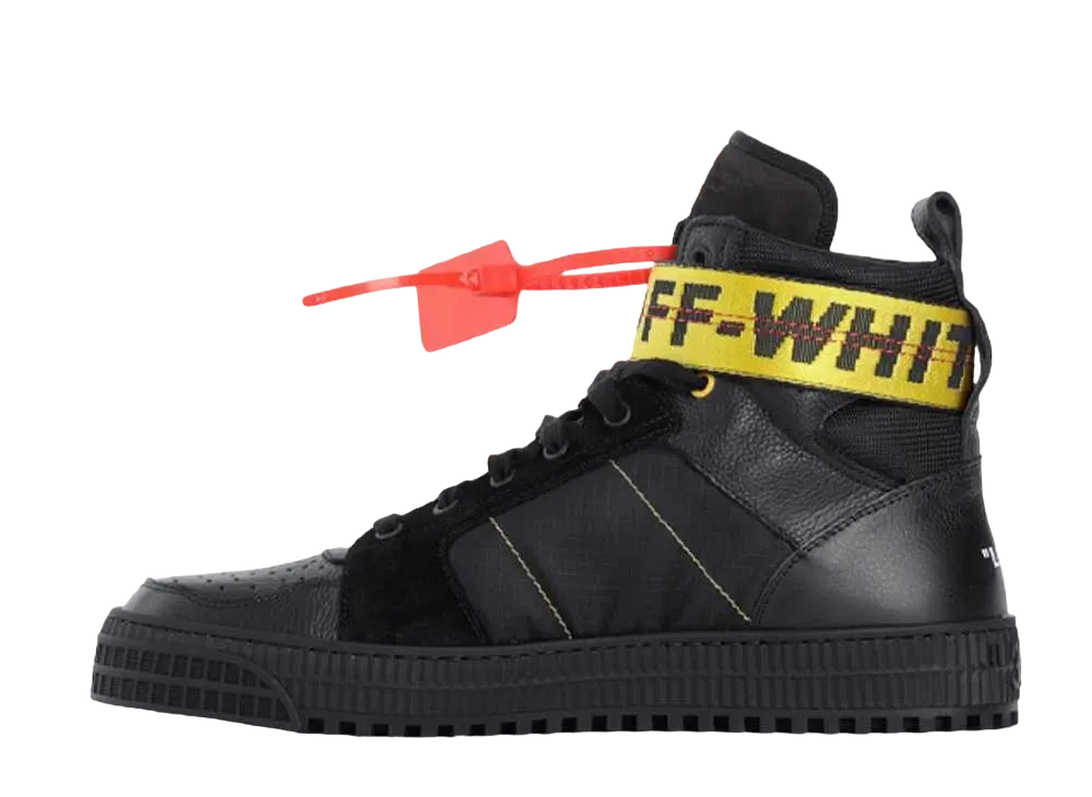 Off-White Industrial Hi Top Sneaker "Black"