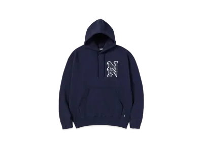 NEIGHBORHOOD College-S Hooded LS . CO "Navy"