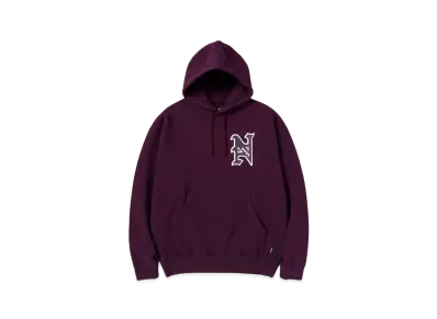 NEIGHBORHOOD College-S Hooded LS . CO "Burgundy"