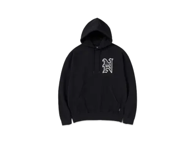 NEIGHBORHOOD College-S Hooded LS . CO "Black"
