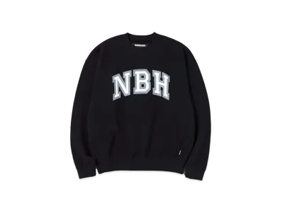 NEIGHBORHOOD College-S Crewneck LS . CO "Black"