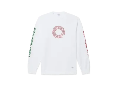 Noah x Keith Haring Long Sleeve Tee "White"