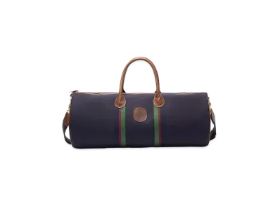 Noah Leather Trimmed Tote "Dark Purple"