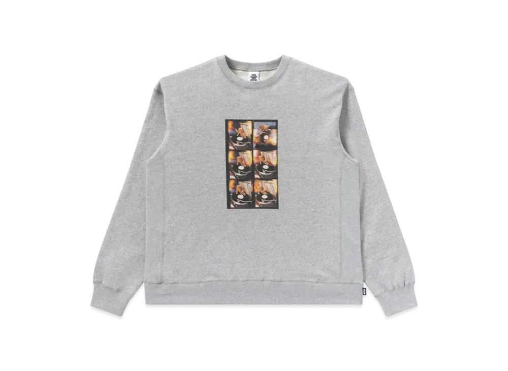 Black Eye Patch Sue Kwon "Rap Is Risen" Crewsweat "Heather Gray"
