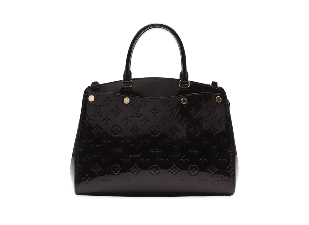 Louis Vuitton Brea MM Monogram Vernis "Amarante"