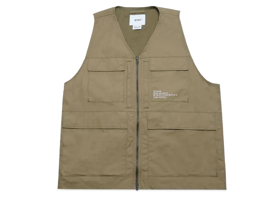 Wtaps LRRP / VEST / COPO. WEATHER "Beige"