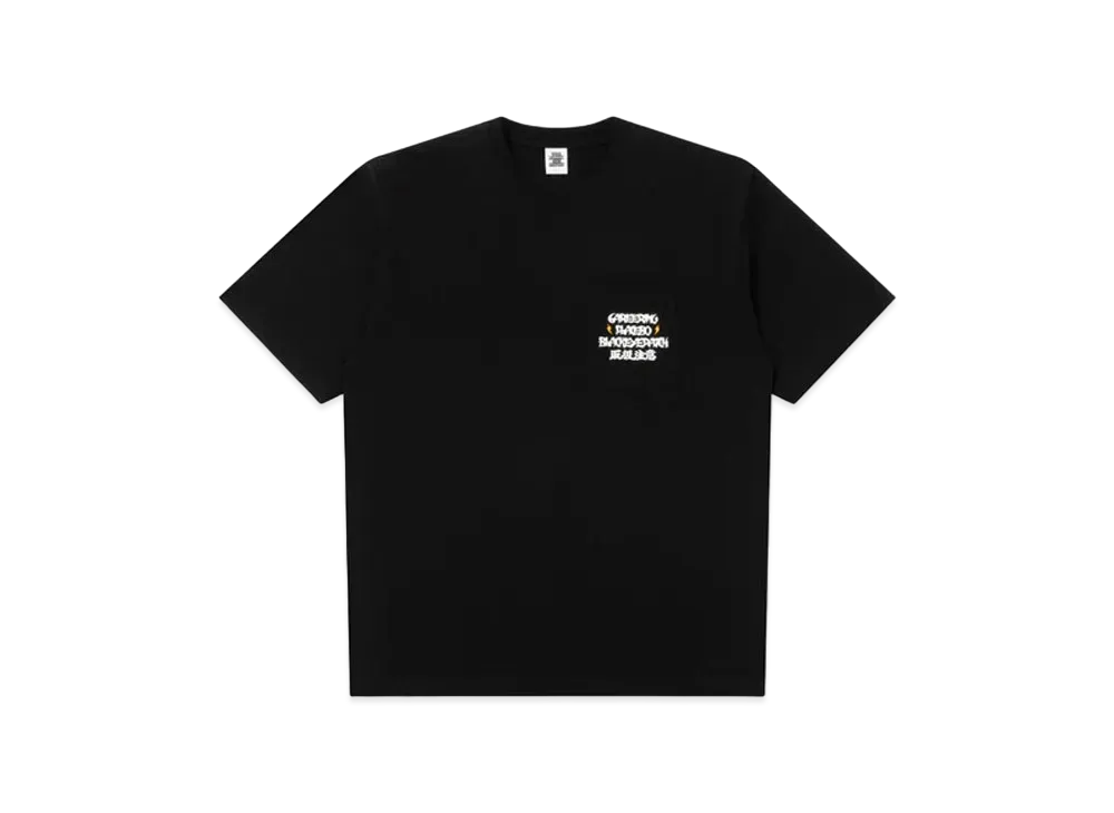Black Eye Patch x Careering Pocket Tee "Black"