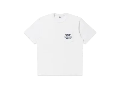 Black Eye Patch x Careering Pocket Tee "White"