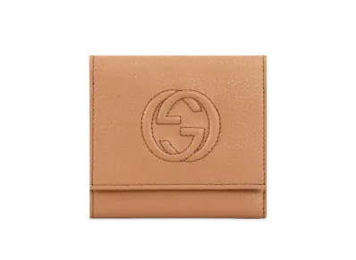 GUCCI Soho Wallet "Rose Beige"