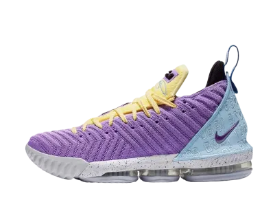 Nike LeBron 16 Lakers Championships "Atomic Violet"