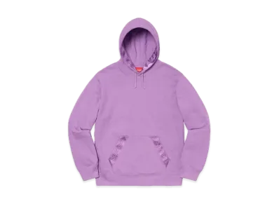 Supreme Tonal Webbing Hooded Sweatshirt "Violet"