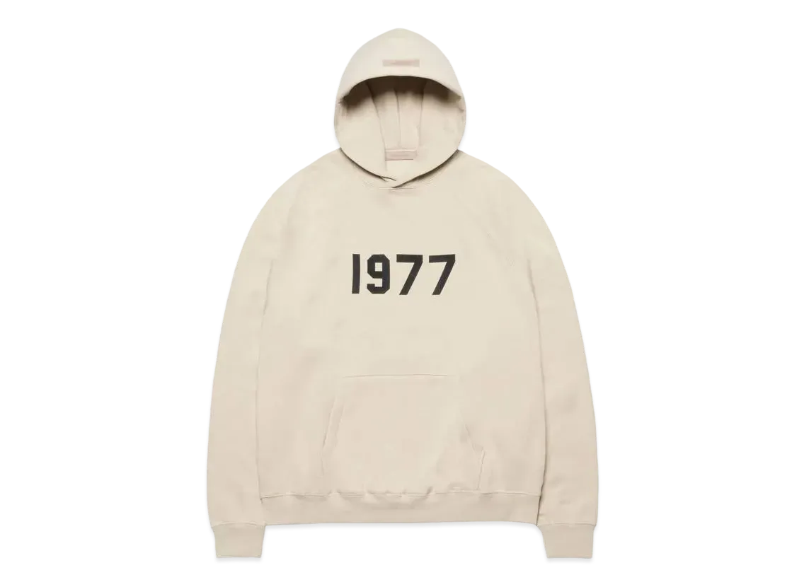 FEAR OF GOD ESSENTIALS 1977 HOODIE "Wheat"