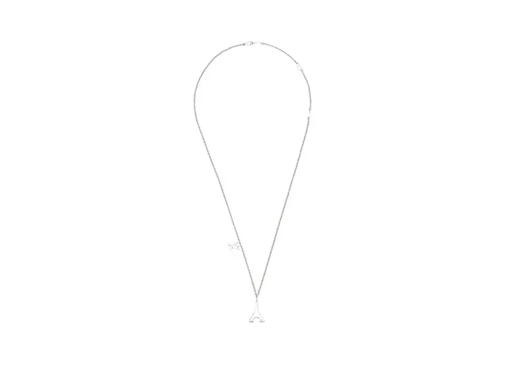Louis Vuitton LV And Paris Pendant "Silver"