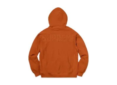 Supreme Studded Hooded Sweatshirt "Copper"