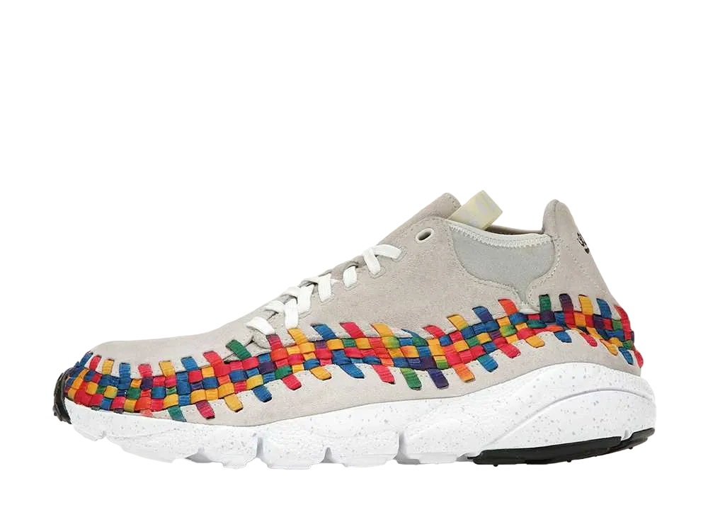 ナイキ エアフットケープ ウーブン チャッカ プレミアム QS "レインボー"