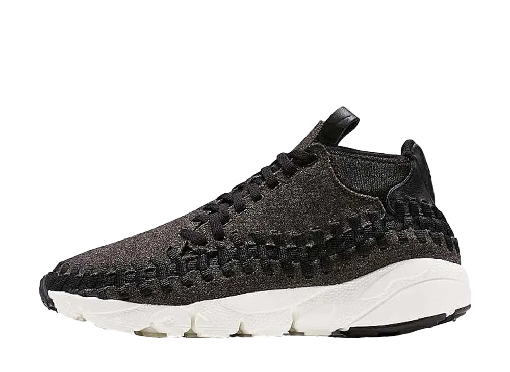 ナイキ エアフットスケープ ウーブン チャッカ SE "ブラック/アイボリー"