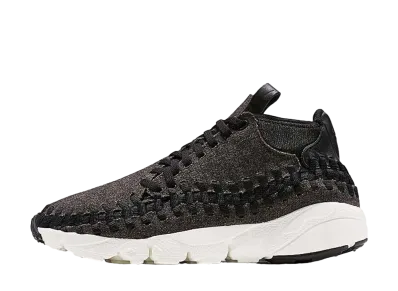 ナイキ エアフットスケープ ウーブン チャッカ SE "ブラック/アイボリー"