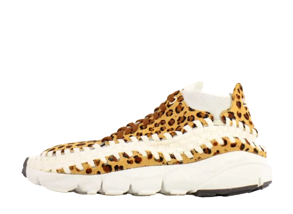 ナイキ エアフットケープ ウーブン チャッカ PRM "レオパード"