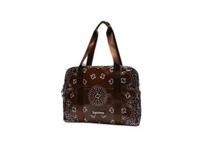 Supreme Bandana Tarp Small Duffle Bag Supreme Bandana Tarp Small Duffle Bag