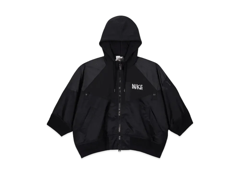 Nike x Sacai NRG Full Zip Hooded Jackett "Black"