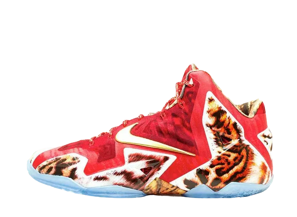 NBA 2K14 × Nike LeBron 11 "Challenge Red"