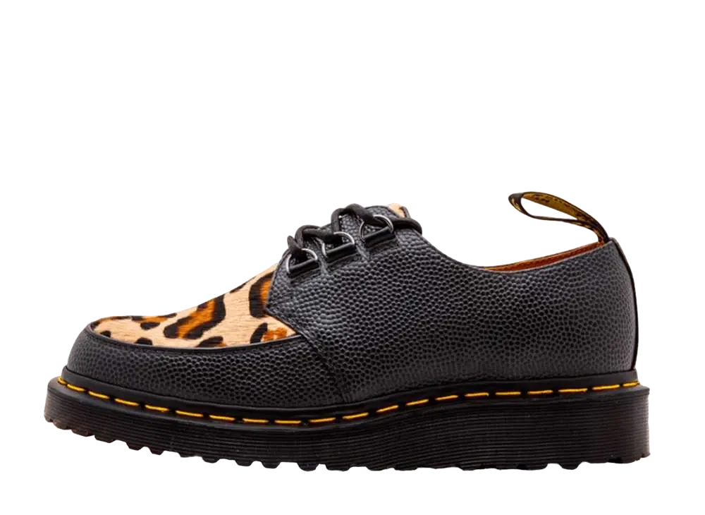 Stussy × Dr.Martens Bailey 3 "Black/Leopard"